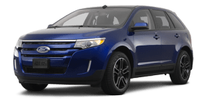 ford edge - blue